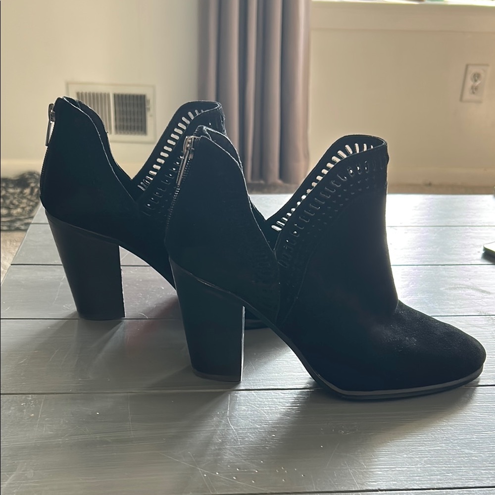Suede Ankle Booties